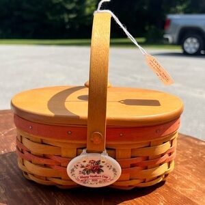 Longaberger Happy Mothers Day 1999 Tea For Two Basket